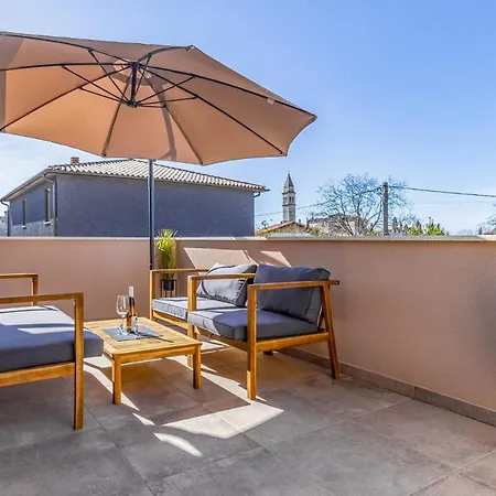 Stylish Belaj With Pool, Sauna, Jacuzzi And Sea View By Wiibuk Villa Vodnjan
